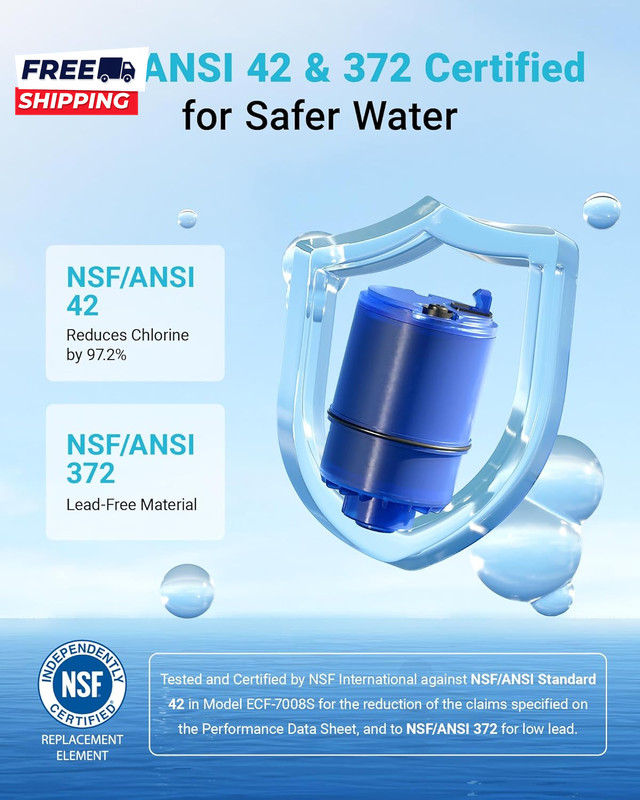 2 Pack Faucet Filter Replacement for All Pur Plus Water Filter Replacement gallery