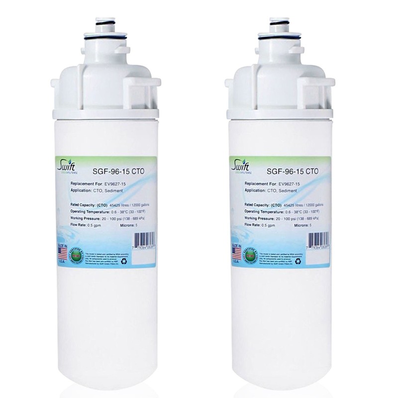 Replacement for Everpure EV9627-15 Filter by Swift Green Filters SGF-96-15 CTO