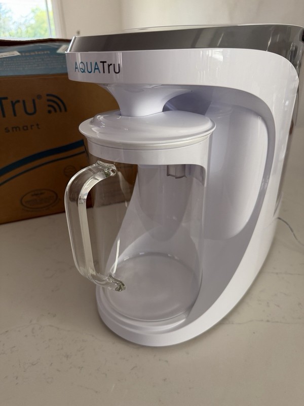 AQUATRU Carafe Countertop SMART WI-FI Reverse Osmosis Water Purifier gallery