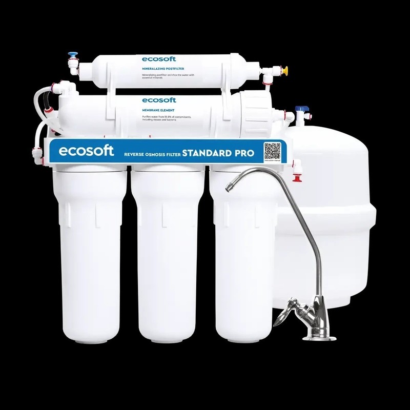 Ecosoft Standard PRO reverse osmosis filter with mineralization