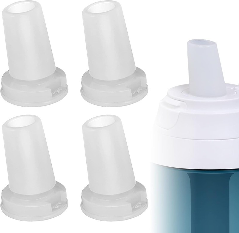4 Pack Brita Water Bottle Mouthpiece Replacement – Silicone Bite Valve for Brita