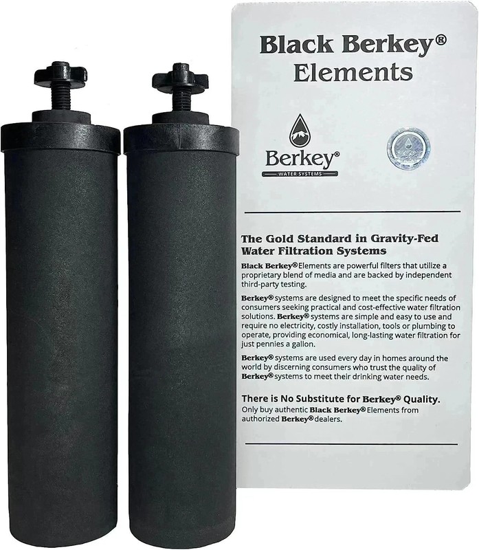 BB9-2 Black Berkey Water Filter Replacement Elements FREE SHIPPING