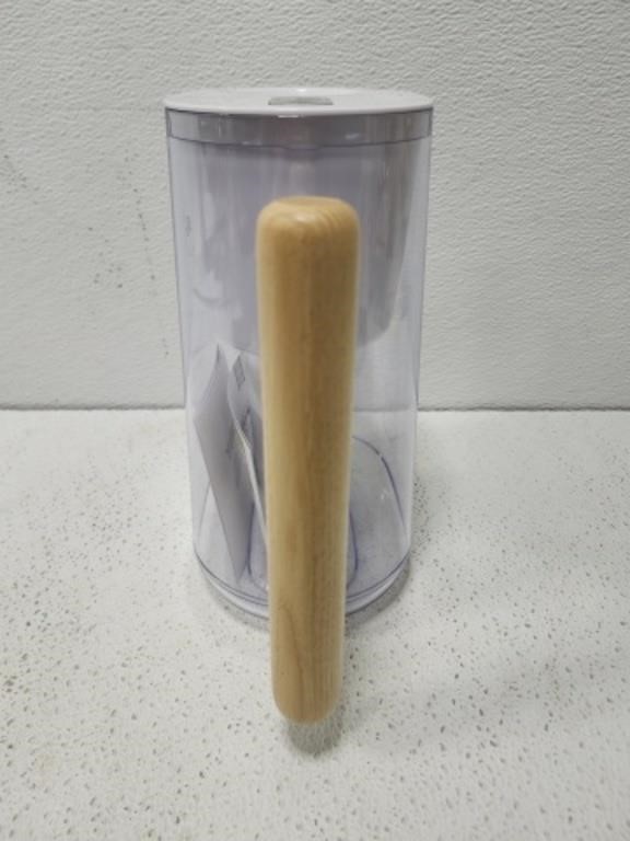 Filtered Water Pitcher 7 Cup BHG Wooden Handle Better Homes & Gardens NEW No Box gallery