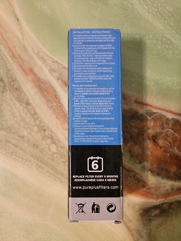 PUREPLUS PP-RWF1200A Refrigerator Water Filter, New Sealed, PP-RWF1200A gallery
