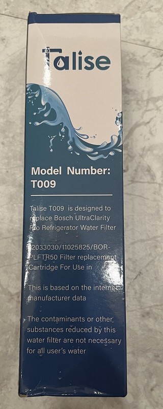 2 PK Talise Refrigerator Water Filter Replacement Cartridge T009 New Ships Fast