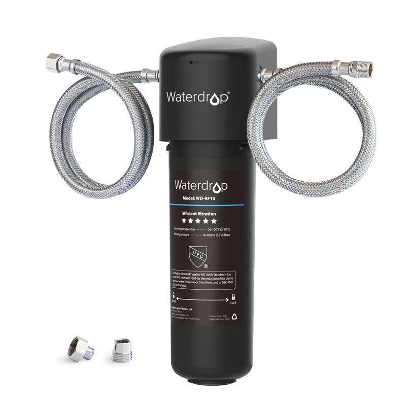Waterdrop 10UA Under Sink Water Filter System, Direct Connect to Kitchen Faucet