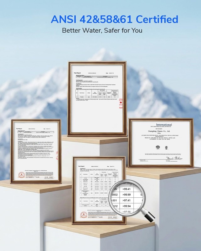 Ecoviva 800GPD UnderSink Reverse Osmosis Water Filter Filtration System gallery