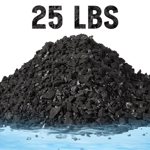 Bulk Activated Charcoal Filter Media - Coconut Granular Carbon 10-18 Mesh (25 lb gallery