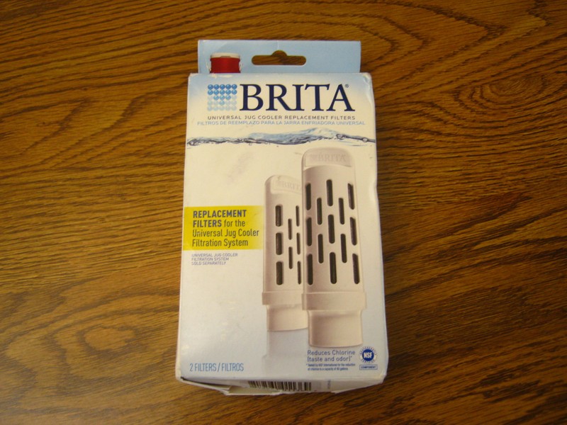 1 NEW 2 Pack Brita Universal Jug Cooler Replacement Filters #JUGRPLB4 SEALED