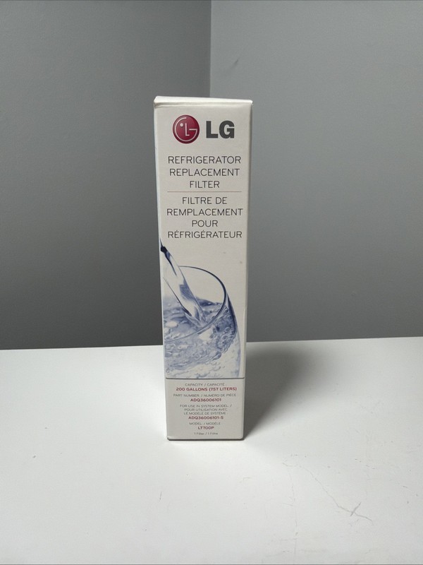 LG LT700P Refrigerator Replacement Filter 200 Gallon ADQ36006101