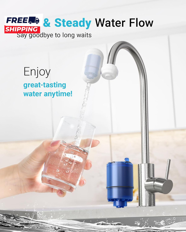 2 Pack Faucet Filter Replacement for All Pur Plus Water Filter Replacement gallery