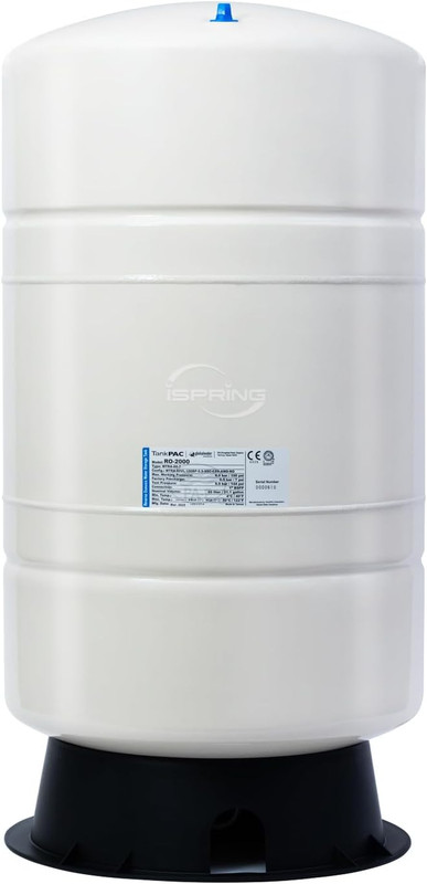 T20M 20 Gallon Pre-Pressurized Tank for Reverse Osmosis (RO) Systems with 14 Gal gallery