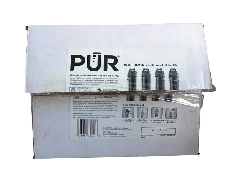 PUR CRF-950Z Water Pitcher Replacement Filter 4 Pack