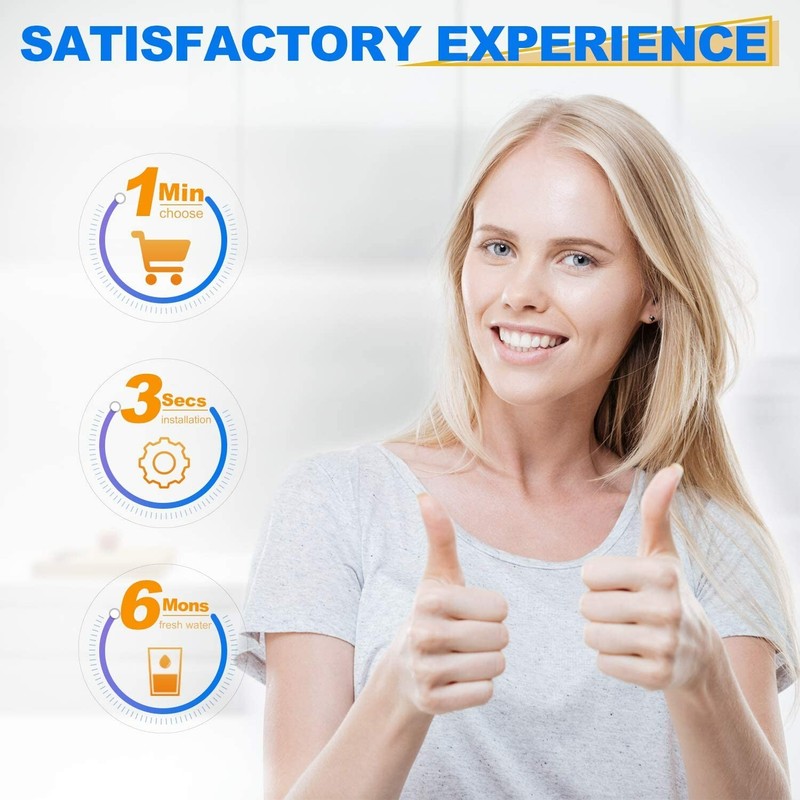 1 PACK Fit For GE SmartWater MWF And MWFP, GWF Refrigerator Water Filter gallery