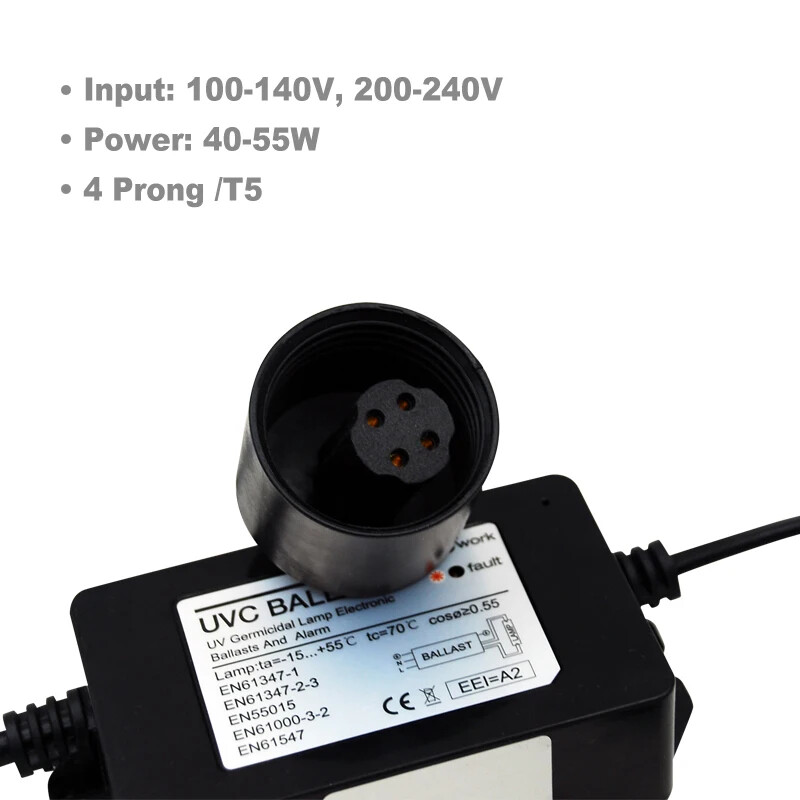 Coronwater 40W to 55W UV Ballast For 12 GPM Ultraviolet Sterilize gallery