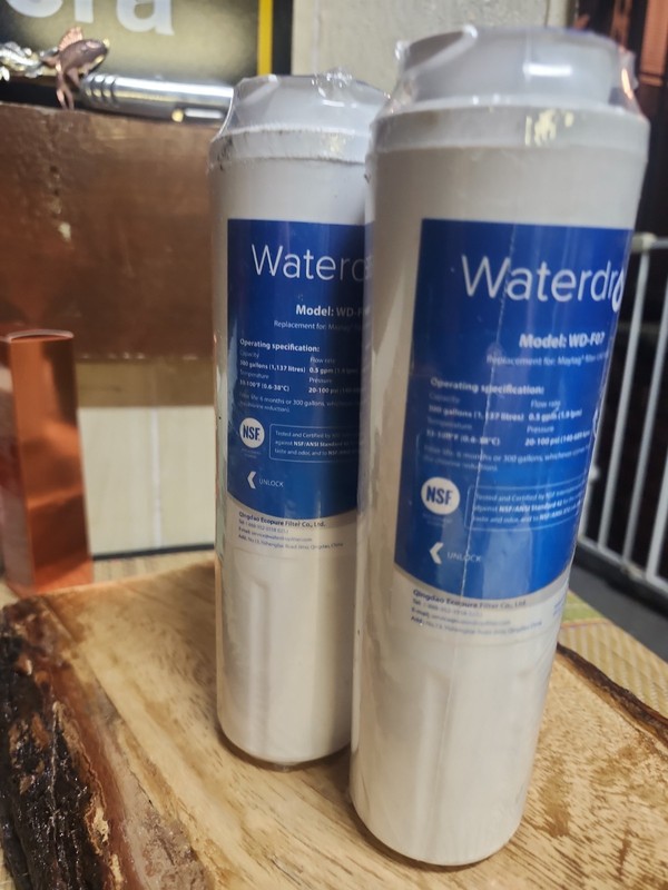 Waterdrop WD-F07 Replacement Refrigerator Water Filter 3 Pack