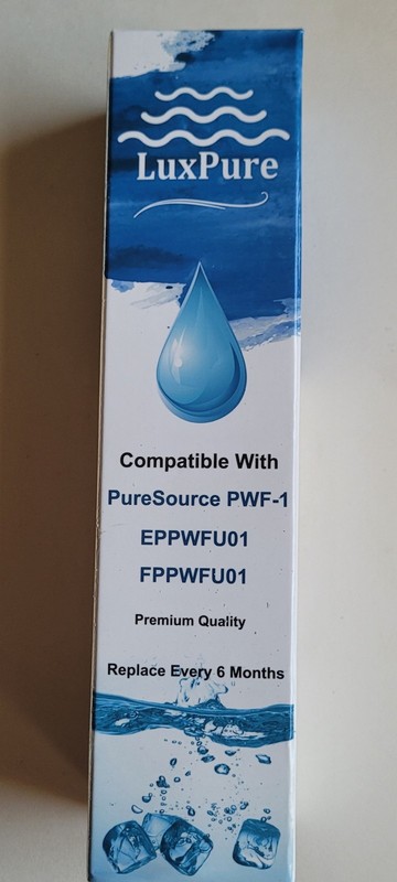 LuxPure Water Filter Replacement For Puresource PWF-1 EPPWFU01 FPPWFU01