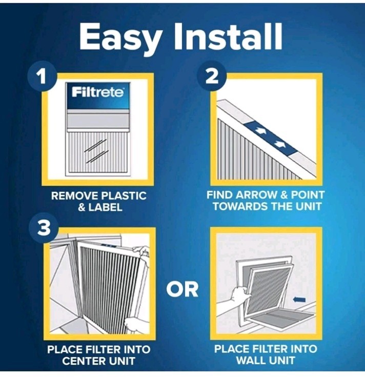 2 Pack Filtrete Electrostatic Air Filter 700 MPR 703DP5-2PK1E 20 in x 25 x 5" OB gallery
