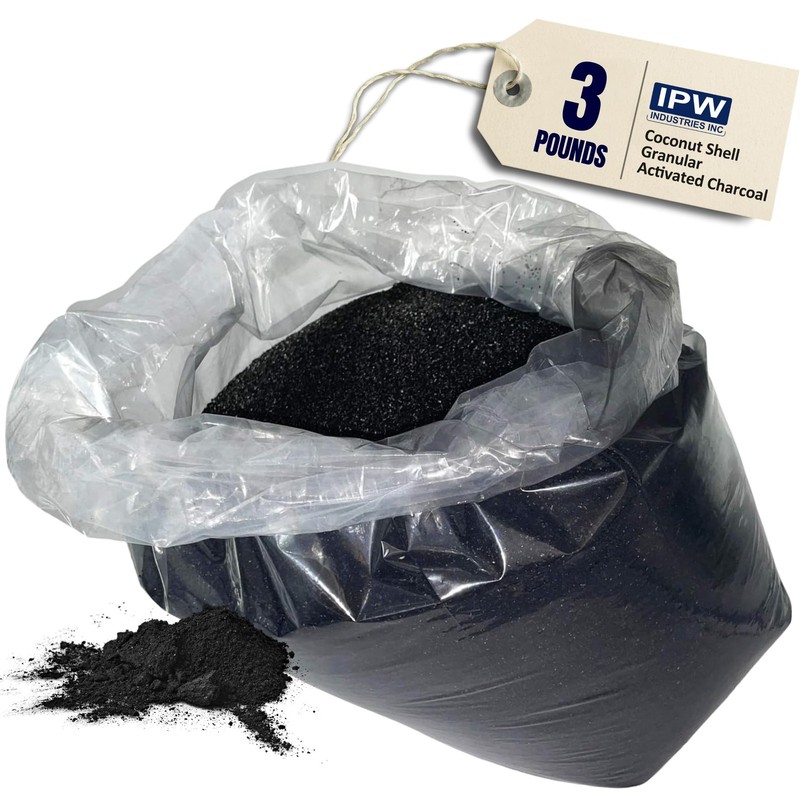 IPW Industries Bulk Activated Carbon Coconut Shell Granular Activated Charco…