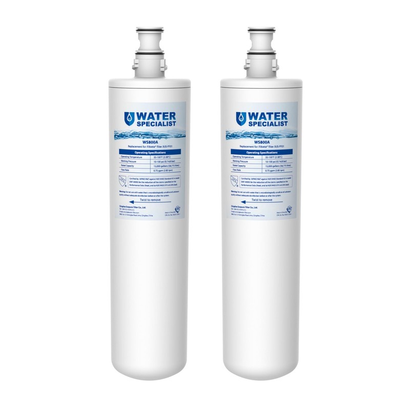 3US-PF01 3US-MAX-F01 Replacement Filter, NSF/ANSI 42 Certified Replacement fo...