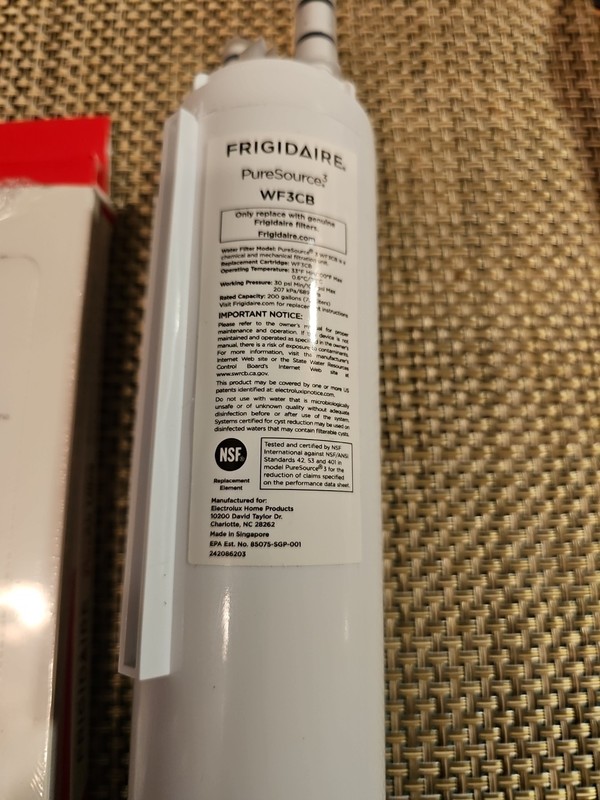Frigidaire FRIGCOMBO3 WF3CB Water Filter & PAULTRA Air Filter Combo Pack OPEN gallery