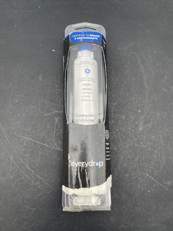 Whirlpool Everydrop Ice and Water Refrigerator Filter – White (EDR6D1)