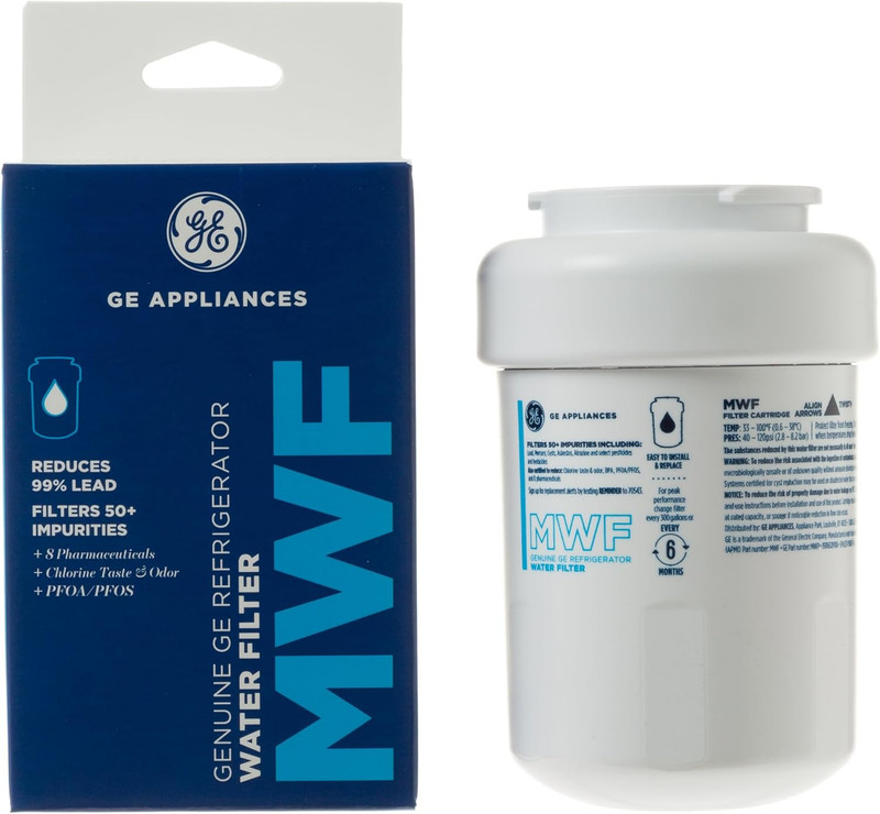 Filtro Agua Nevera MWF Repuesto Original Certificado Reduce Plomo Sulfuro Pack 1