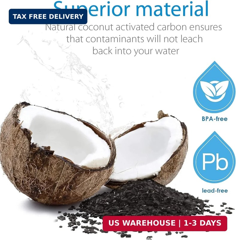 Waterdrop FXHTC Whole House Carbon Water Filter, Replacement for GE® FXHTC, GXWH gallery