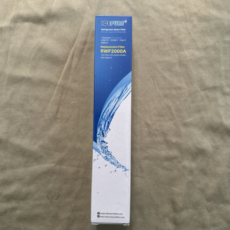 ICEPURE Refrigerator Walter Filter RWF2000A NEW