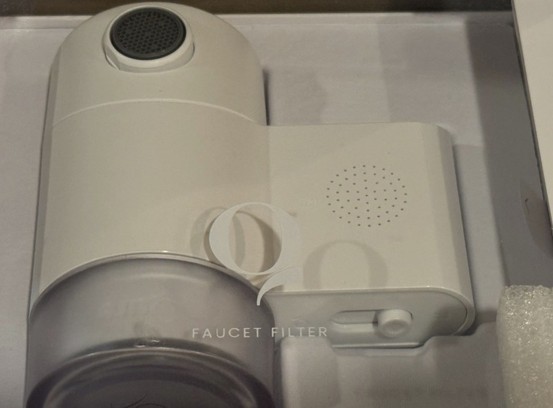 Qure Faucet Filter White Plastic Removes Chlorine Calcium Magnesium Household gallery