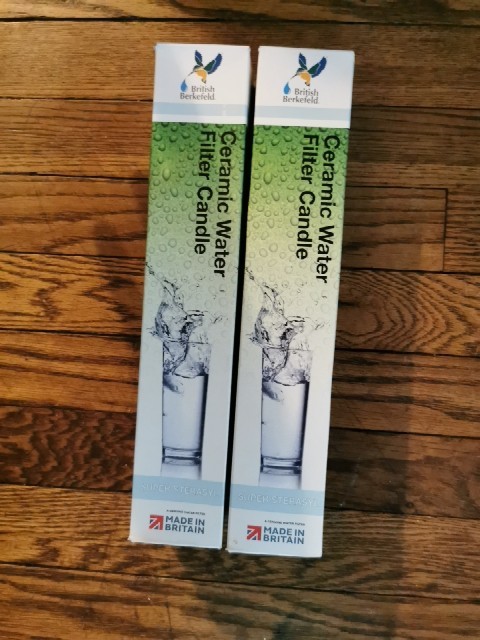 2 Pack British Berkefeld Super Sterasyl Ceramic Water Filters – Fits All Berkey