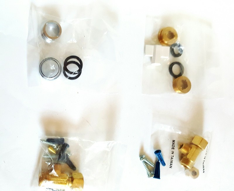 AQUASANA AQ-4000,AQ-4600,AQ-4601 WATER FILTER FAUCET CONNECTOR W/WASHER SELECT 1