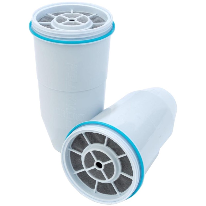 Zerowater 2-Pack Replacement Filters: NSF Certified for Pure-Tasting Water