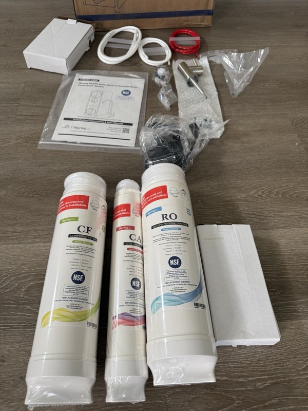 NEW RO500AK-BN Reverse Osmosis Water Filter, NSF 58 Certified, 500 GPD Tankless gallery