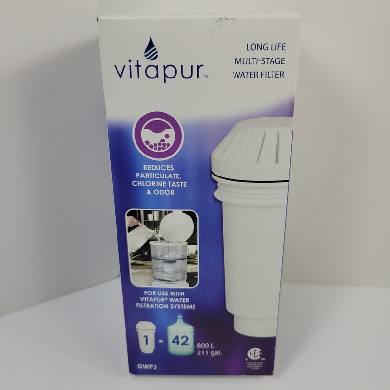 Vitapur GWF3 Long Life Multi-Stage Filter New Sealed