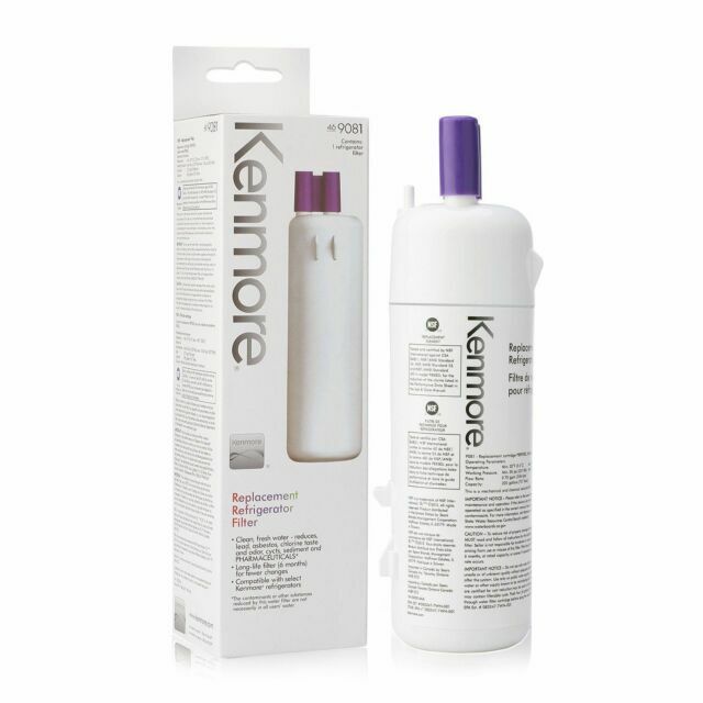 Kenmore 469081 Refrigerator Water Filter – White