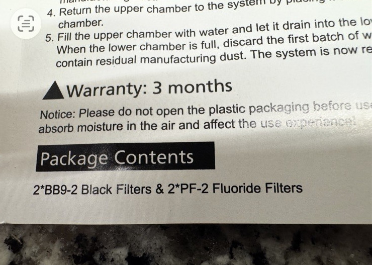 AQUA CREST AQU-7990 Replacement Water Filters for BB9-2 & PF-2 Filters - Black gallery