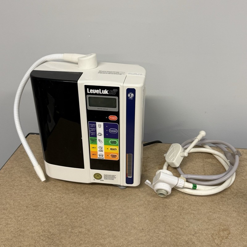 Enagic Leveluk SD501 Kangen Water Ionizer Machine 5 Water Types Tested Working