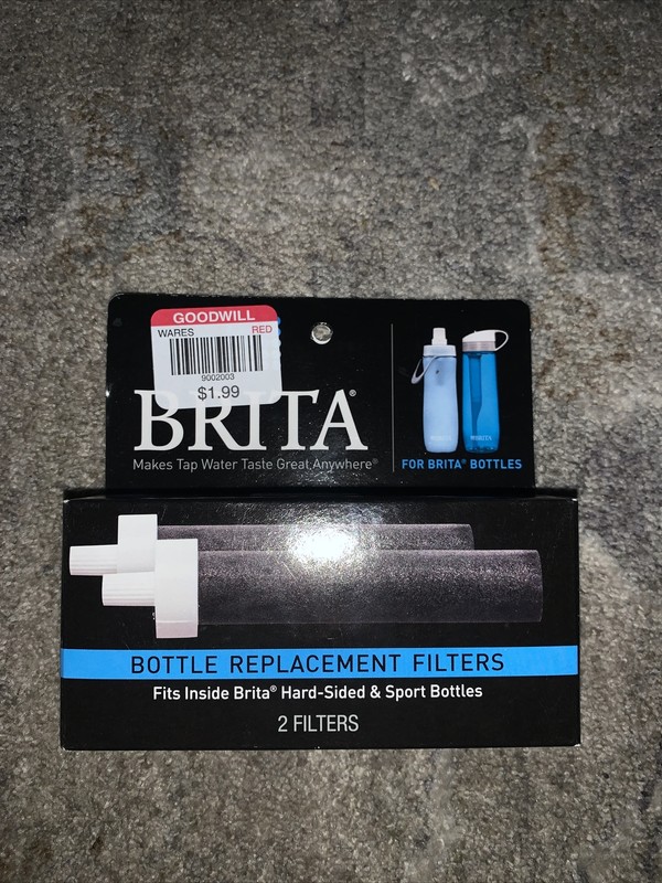 Brita Bottle Replacement Filters Hard Sided Sports Bottles 1 Filter 8N18311
