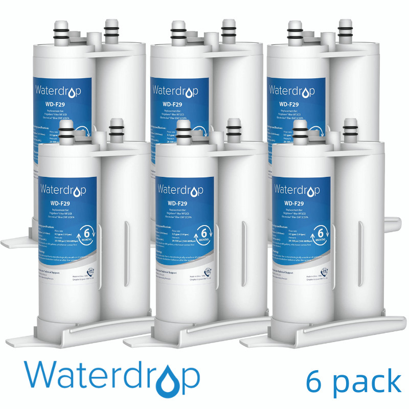 Waterdrop PureSource2® Water Filter Replacement for WF2CB®, NGFC 2000, FC100 (6)