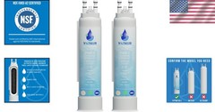 FPPWFU01 Water Filter Replacement 2 Pack Compatible with Multiple Models
