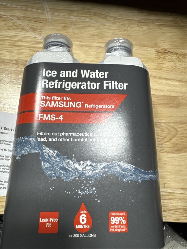 HDX FMS-4 Premium Refrigerator Water Filter Replacement Fits Samsung HAF-QIN/EXP