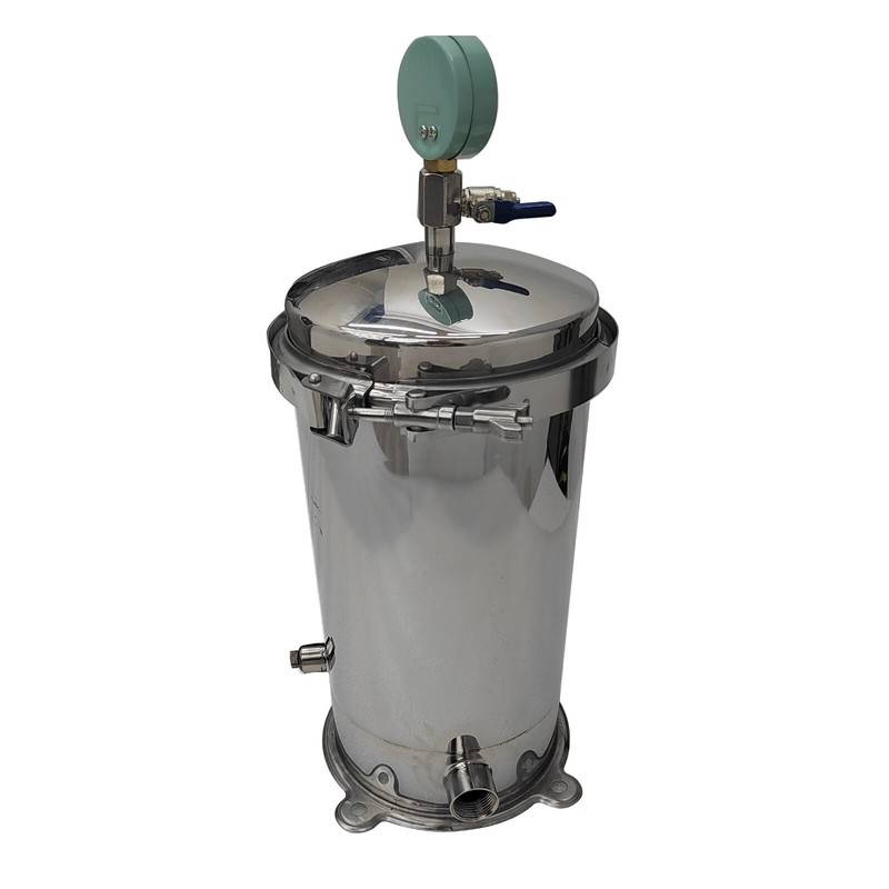 PP Cotton Stainless Water Filter 5 Filter Element 3-4T/h 1" In/Outle Easy Clean gallery