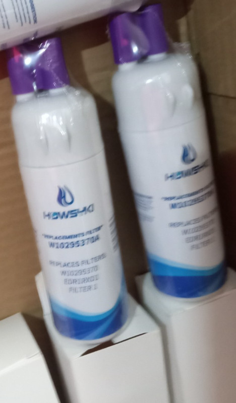 2 Pck Fridge Filter - EDR1RXD1, W10295370A, Filter 1, 46-9081, 46-9930, KAD1RXD1 gallery