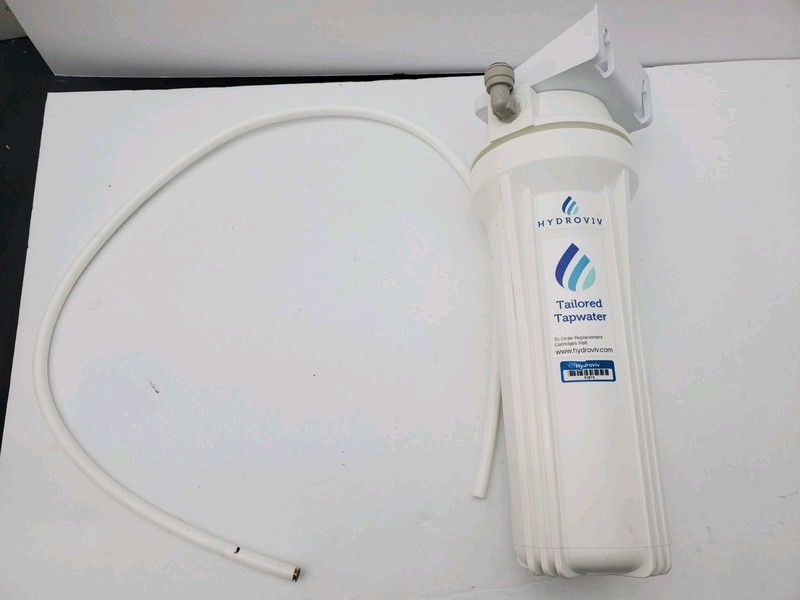 Hydroviv Water Filter System Undersink With Filter Open Box Read Desc See Pics