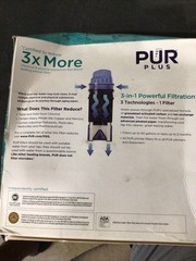 PUR PLUS 3-in-1 Water Pitcher Replacement Filter 3 Pack (CRF-950Z)