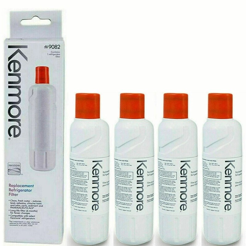 4 Pack Kenmore 9082 Replacement Refrigerator Water Filter for 469082 9903