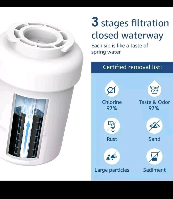 1 Waterdrop MWF Refrigerator Water Filters Replacement For GE® WD-F13 gallery