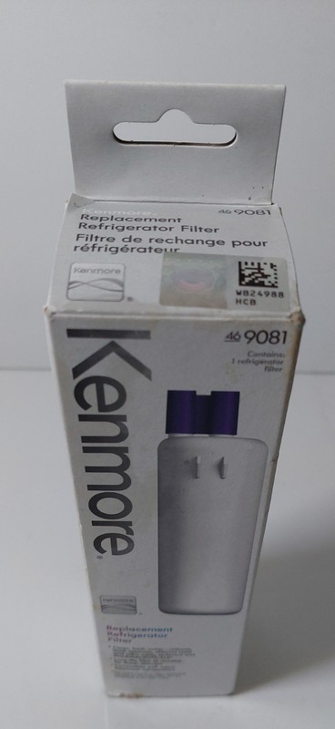 Kenmore 469081 Refrigerator Water Filter – White( Sealed Open )