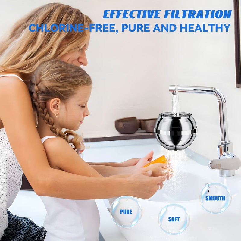 FEELSO Bath Ball Filter - Premium Bathtub Water Filter for Softer Skin & Hair gallery
